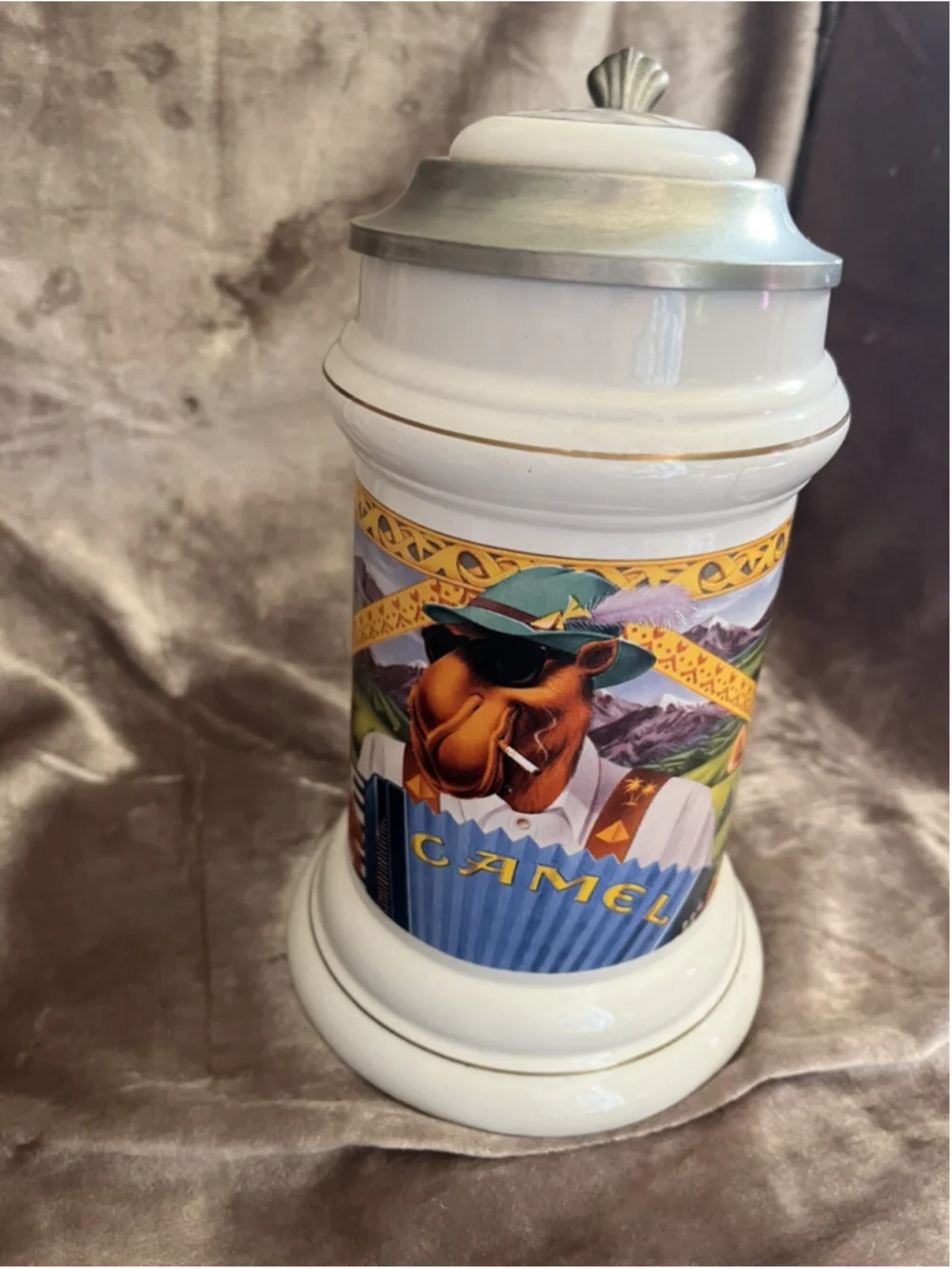Vintage 1994 Camel Brand Cigarettes Collector's Stein Limited Edition Numbered